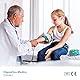 AIESI® Flachkopf Stethoskop Professionelles für Kinder in schwarzer farbe DOCTOR MINI SCOPE, Garantie 24 monate