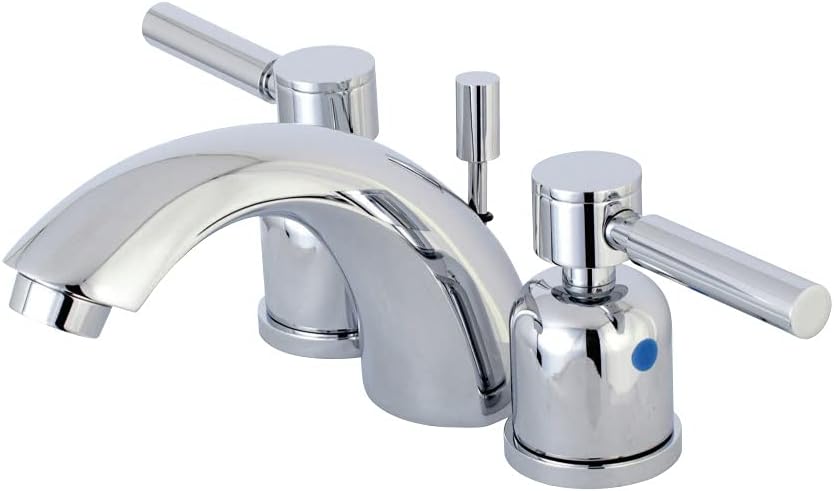 Kingston Brass KB8951DL Concord Mini-Widespread Bathroom Faucet, Polished Chrome