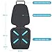 Car Seat Protector for Baby Child Car Seats, Shynerk Auto Seat Cover Mat for Under Carseat to Protect Automotive Vehicle Leather and Cloth Upholstery - Waterproof and Dirt Resistant