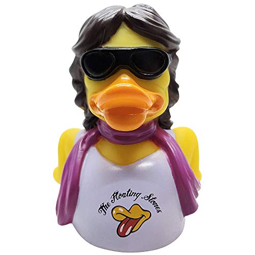 CelebriDucks The Floating Stones - Premium Bath Toy Collectible - Rock Music Themed - Perfect Present for Collectors, Celebrity Fans, Music, and Movie Enthusiasts