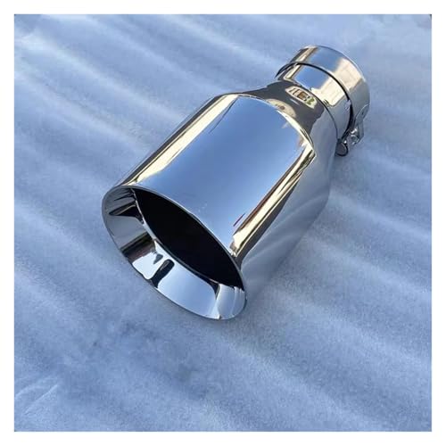 Sortie d'échappement en acier inoxydable haut de gamme 76mm 101mm embout plat