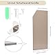 ybaymy Urinal-Schallwand Sichtschutz, 90x40cm Urinal-Trennwand Schamwand, Wandmontage Urinal Partition für Herren, Öffentliche Toiletten-Trennwand, WC Trennwand für Schulen Einkaufen Kindergärten