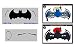 Face Painting Stencil - StencilEyes Night Bat - Batman Mask