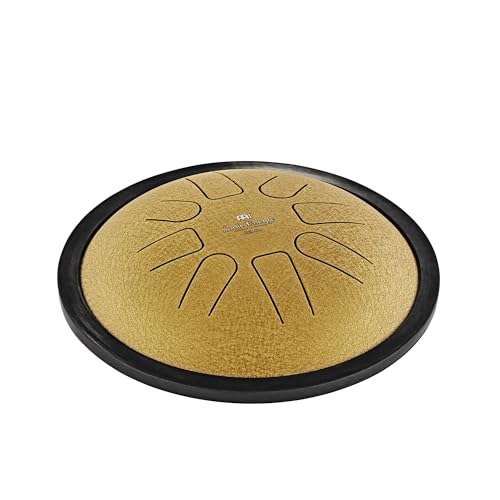 Meinl Sonic Energy Steel Tongue Drum 8 Notes 7' with Mallets, Bag — Sound Healing Instrument for Musical Education, Meditation, ASMR, Yoga