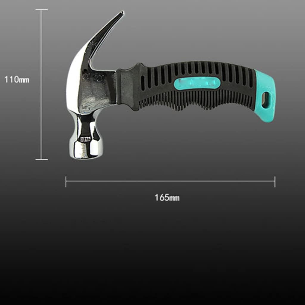 Claw Hammer, Nail, Woodworking, Short Handle, Car Safety, Multi-function Tool