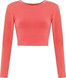 Fabriqué au Royaume-Uni body to body - Top à manches longues - Femme - Orange -