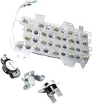 DC47-00032A Dryer Heating Repair Component for Longevity Clothes High Efficiency Dryer Heating Coil Set Heavy Duty Repair Easy Install