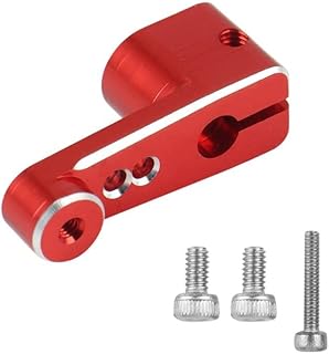 C32177RED Alloy Machined Servo Horn for Axial 1/24 SCX24 Rock Crawler