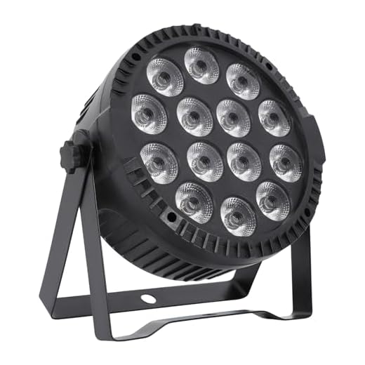 RGBW LED Par-Licht 80W Par Scheinwerfer DMX512 Par Strahler 4 Arten der Kontrolle mit Fernsteuerung 0-100% linearer Dimmung für Hochzeiten Familienfeiern Bars Konzertreisen große Konzerte