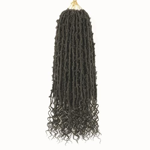 Aipin Butterfly Goddess Locs Crochet Curly Hair(24 Inch, 6packs,2#)