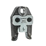 SANPRO Pressbacke/Presszange - Z.B. für Kupfer-Fittings + Kupferrohr Pressen (V15)