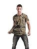 RONOMO Men's Fashion Printed Tee Top Casual Print T-Shirt (Army Green XXXL) #1