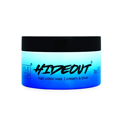 Edge Booster HIDEOUT Hair Color Wax 2-color (160ml / 5.4oz) (Cream & Blue)