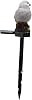 Bird-Shaped Solar Garden Lamp Decorative Lawn Light for Outdoor Use Ground Insert LED Light for Patio and Yard