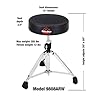 Gibraltar Drum Stool 9800 Series Air Tech, 9808ARW (Diameter: 35cm, Dry-Mesh Fabric, Super Lock, Height Adjustment Spindle, 'Super Foot' Rubber Feet, stability, comfortable) #1
