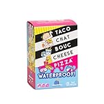 Blue Orange | Taco Cat Goat Cheese Pizza Waterproof | Family Card Game | Ages 8+ | 2-8 Players | 10+ Minutes Playing Time