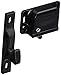 Southco C3-805 Series Passivated Plastic Grabber Catch Side Mount Concealed Push-To-Close Latch with Silver Spring, 22N Pullup, Black