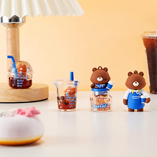 Honyjoom Kawaii Keychain Bear Keychain Cartoon Cute Keychains For Women Men Boyfriend Best Friend Car Backpack Charms #TOP6