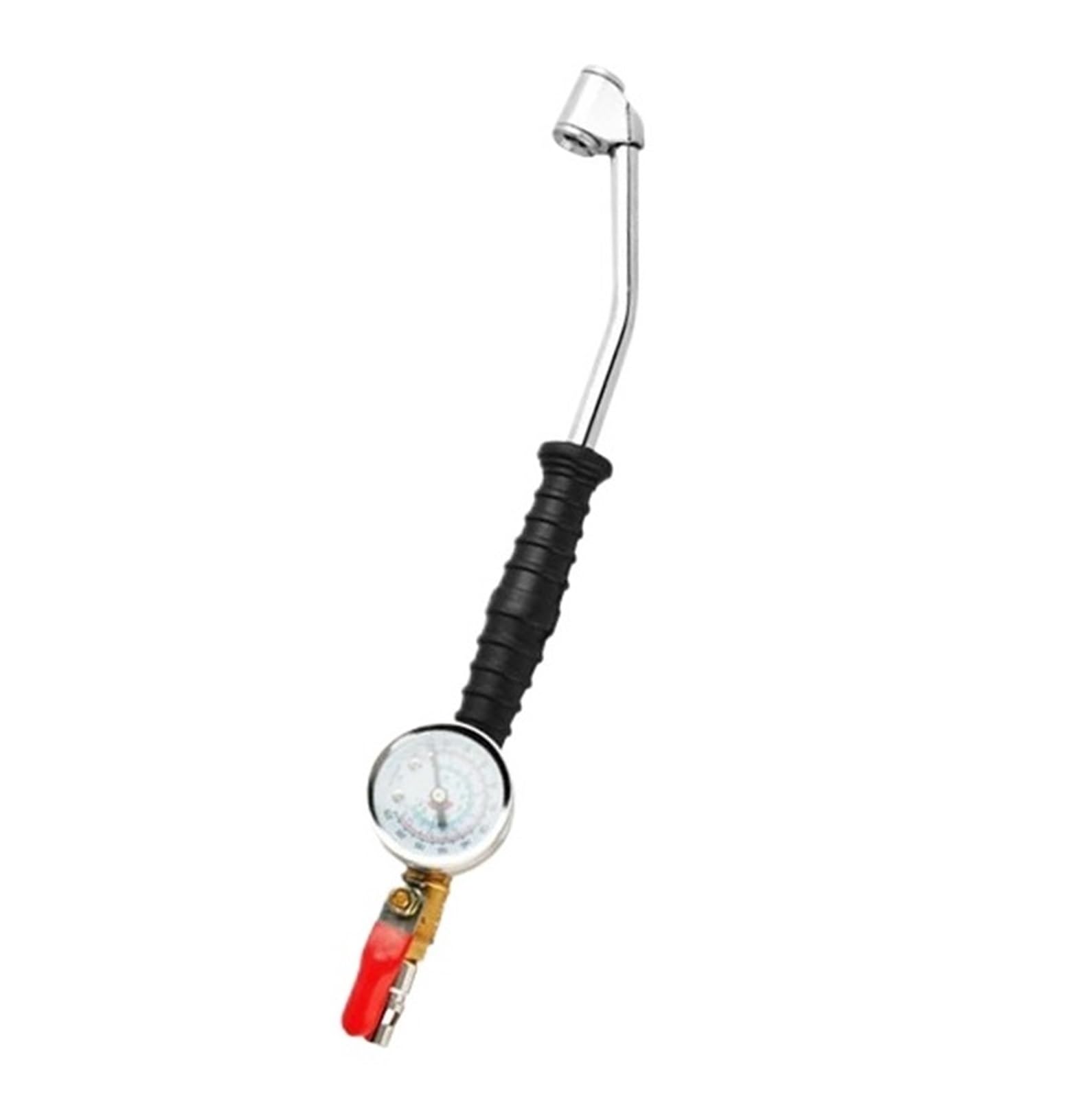 Tige de gonflage rapide pour voiture Tige de gonfleur de pneu 0-15Bar/220Psi, avec testeur de pression, outils de réparation(B for trucks)