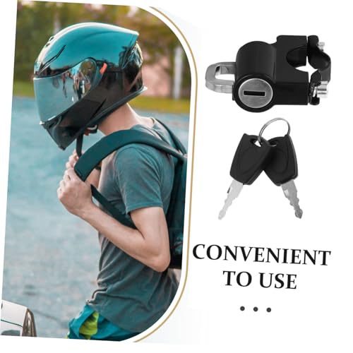Candado de manillar para moto Abaodam soluciona robos en scooter y asegura casco de motocicleta 3