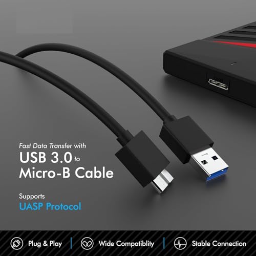Image of CARE CASE 500GB 2.5 Inch SATA USB 3.0 HDD Portable External harddrive