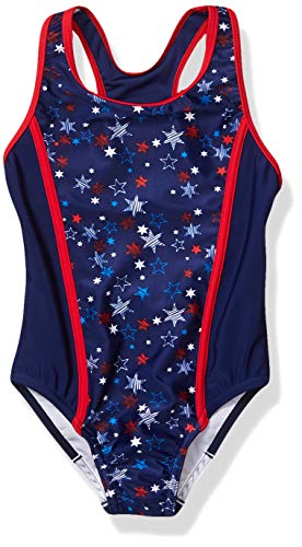 Image of Speedo Girl's Swimsuit One Piece Infinity Splice Thick Strap