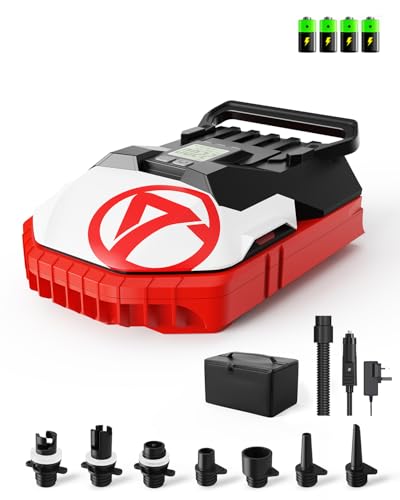 Gicle Paddle Board Pump Rechargeable,Battery Powered 22psi Sup Electric Pump 36W Type C Inflator And Deflator 12v Dc For Paddle Board,Boat,Water Sports