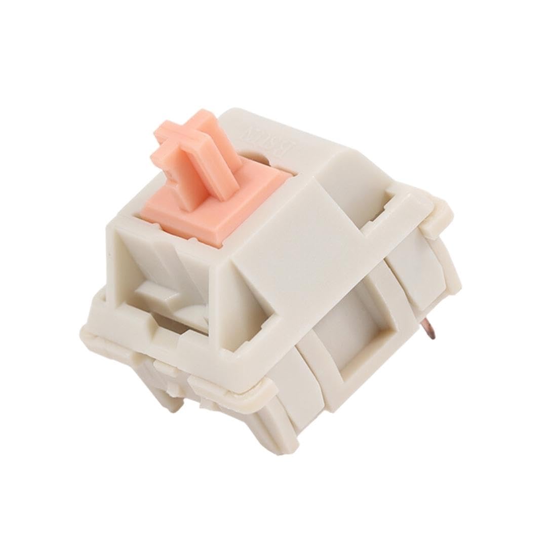KIBODO x Holy Panda Switch Tactile 3 Broches pour Clavier Mécanique, Slot RGB, Compatible Cherry MX (70 Pièces)