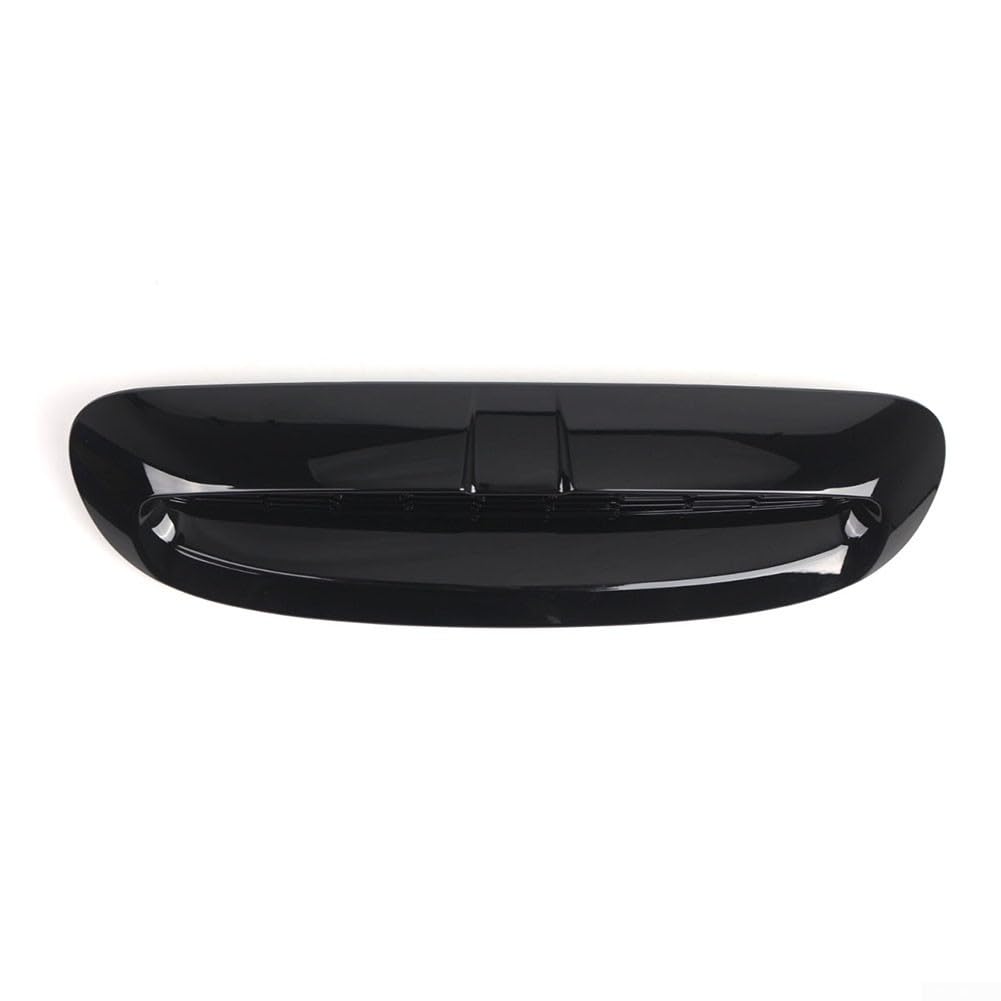 Wlot powietrza do maski silnika MINI Cooper F54 F55 F56 F57 2014-2021, błyszcząca czarna szufla wentylacyjna ABS, zamiennik 51137328312 51137376052