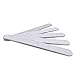 Produktbild WJPIAALO Nagelfeile 20 Stück Schwarz 180/240 Professionelle Nagelfeilen Doppelseitige Nagelfeilen Einweg Nagelfeile,Kernfarbe white Nagelfeilen Für Gelnägel (Silver1)