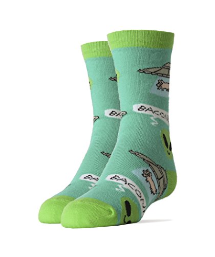 Oooh Yeah Socks ! - Kids Crew -Bacon Abduction