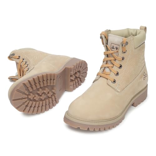 Image of Woodland Men Sandy Beige Boots