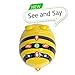2-Piece Bee-Bot See and Say Coding Robot, Programmable STEM Robots Educational Early Years Programming Bot for Educators and Learners, Boys and Girls Gifts