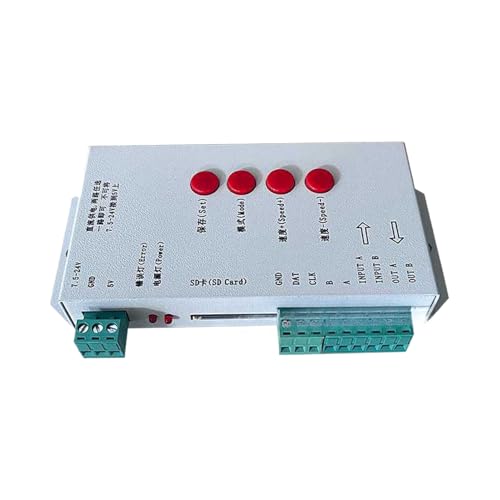 T-1000S Full Color lamp with programmable led Controller with SD Card External Control 2048 Pixels