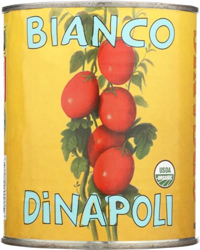 Bianco DiNapoli Organic Whole Peeled Tomatoes, 28 oz, 6 pack (One Pack)