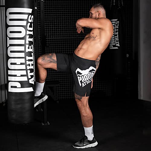 Foto von Phantom MMA Short Flex S | Fight, MMA, Boxen, Muay Thai | Box-Shorts Kurz Herren - Team, Schwarz