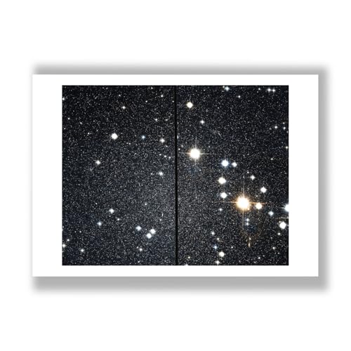 Télescope Hubble cadeau idéal passionné astronomie affiche Nain de Cassiopée format medium