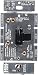 Lutron AYFSQ-F-BL Ariadni 1.5A Single Pole 3-Speed Fan Control, Black