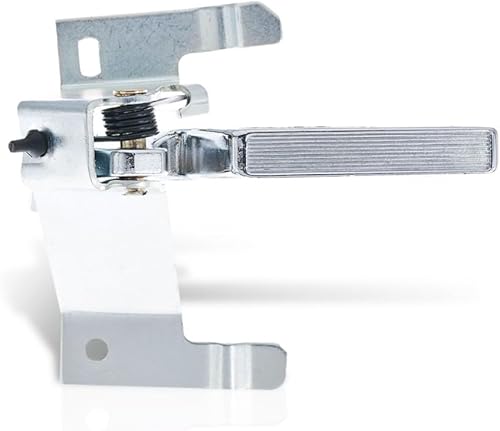 Para Chevy El Camino 1978-1987 Manija de puerta interior delantera lado del conductor cromado | Trim: todos los submodelos | GM1352113 | 20009583