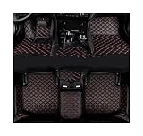 pour DS3 Auto Tapis De Sol Moquettes Pieds Coche Accesorie Tapis Voiture Tapis(Noir Rouge)