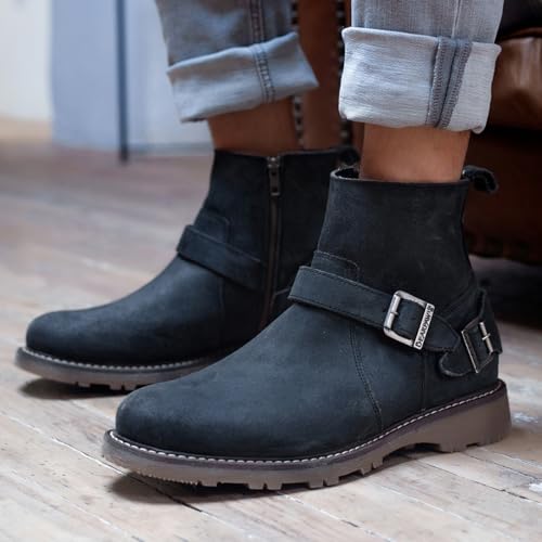Image of BEARPAW Men's Liam Multiple Colors | Men's Boot Classic Suede | Men's Slip On Boot | Comfortable Winter Boot