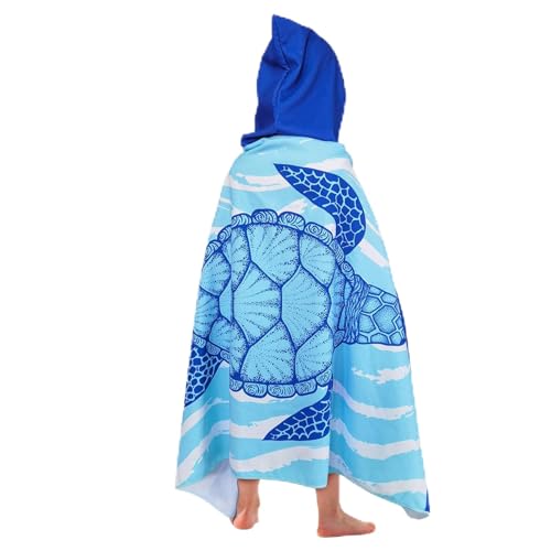 Ropa de cambio para exteriores | Albornoz para niños pequeños con capucha para secar al aire libre | Toalla para niños Hodedd | Toalla de algodón con capucha para niños | Poncho con capucha
