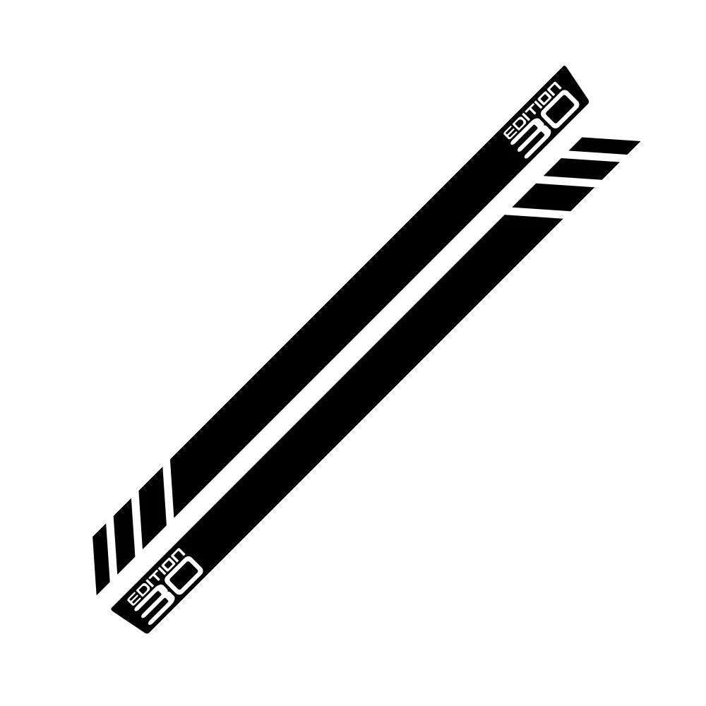 2PCS Car Door Side Stickers,for Volkswagen VW Multivan Transporter T4 T5 Bus California T6 30 Edition Accessories DIY Decals