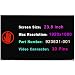 Replacement for MV238FHM-N20 MV238FHM N20 Non-Touch 23.8" FHD LCD Display LCD Screen 1920×1080