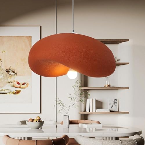 Grand lustre coloré en résine au design exclusif pour luminaire de prestige