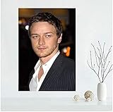  BOBSLA Poster James Mcavoy Film Acteurs Affiche Photo Portrait Photos Mur Art Toile Peinture Affiches Et Impressions Décor À La Maison 50X70Cm Pas De Cadre