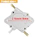 QAZAKY Fuel Pump Compatible with EZGO Golf Cart Club Car 295cc 350cc TXT Medalist Marathon Freedom Workhorse MPT RXV Shuttle ST 72021-G01 25683-G1 S-5147 S-5148 Gas 4-Cycle Robin Engine