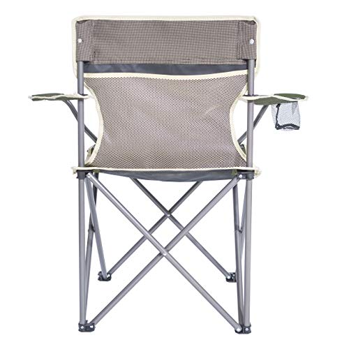 WANDERFALKE-CampingstuhlFaltstuhl-Groesse-M-mit-Getraenkehalter-Rueckentasche