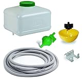 Fabrica tú mismo el bebedero automático para tus gallinas o aves de corral.