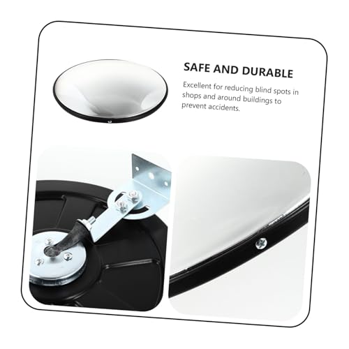 Miroir de circulation 30 cm convexe pour angle mort de parking - 7